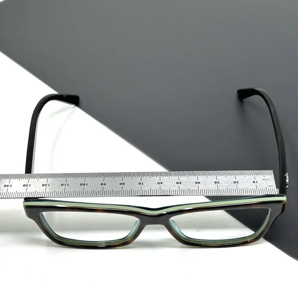 Gucci Eyeglasses GG 3562 LA2 Havana on Green Cat Eye Frame Italy 53[]14 140 - Picture 9 of 13